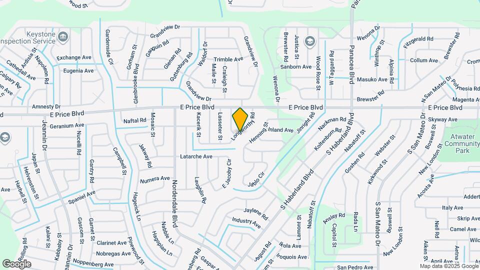 2443 Longworthy Rd Map and Location Details