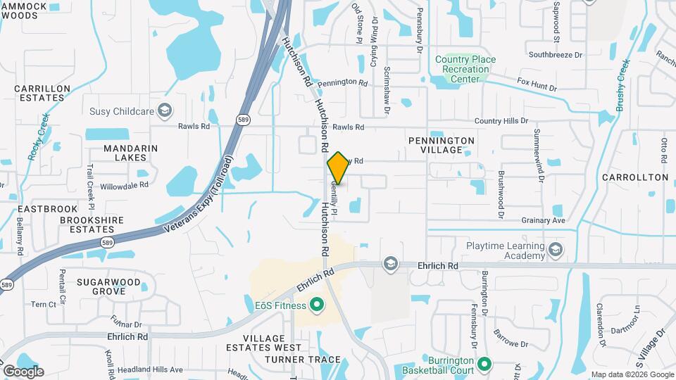 14915 Gentilly Pl Map and Location Details
