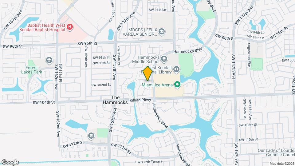 10130 SW 154th Cir Ct Mapa y Detalles de la Ubicación