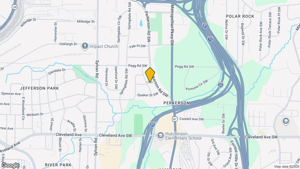 2480 Spring Garden Dr SW Map and Location Details
