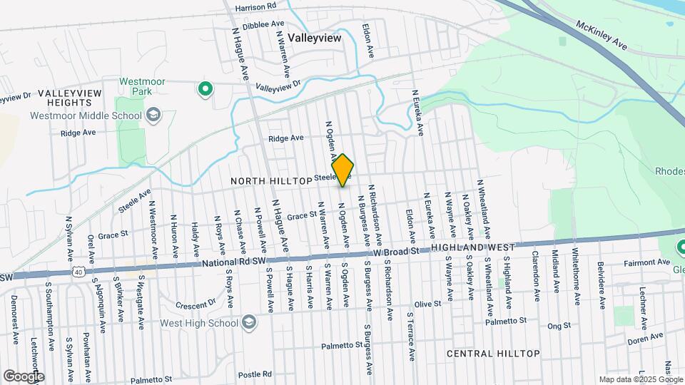 136 N Ogden Ave Mapa y Detalles de la Ubicación