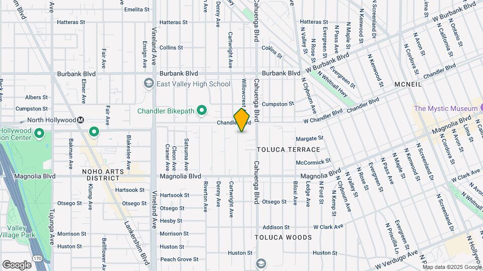 5338 Cartwright Ave Map and Location Details