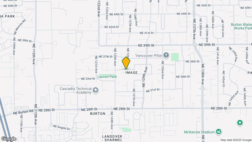 12509 NE 35th St Map and Location Details