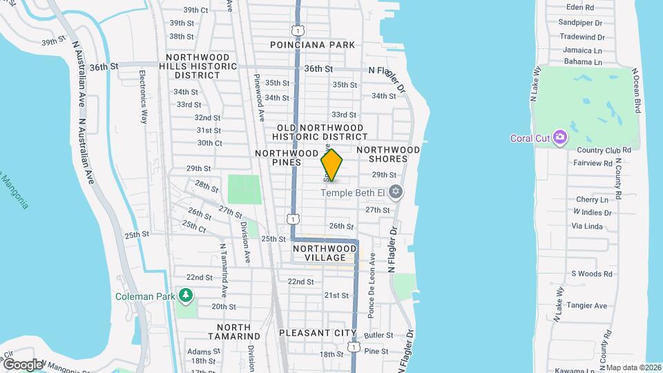 441 28th St Map and Location Details