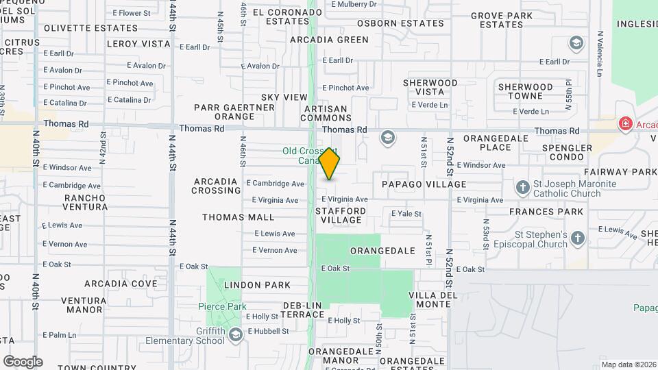 2617 N 48th St Map and Location Details