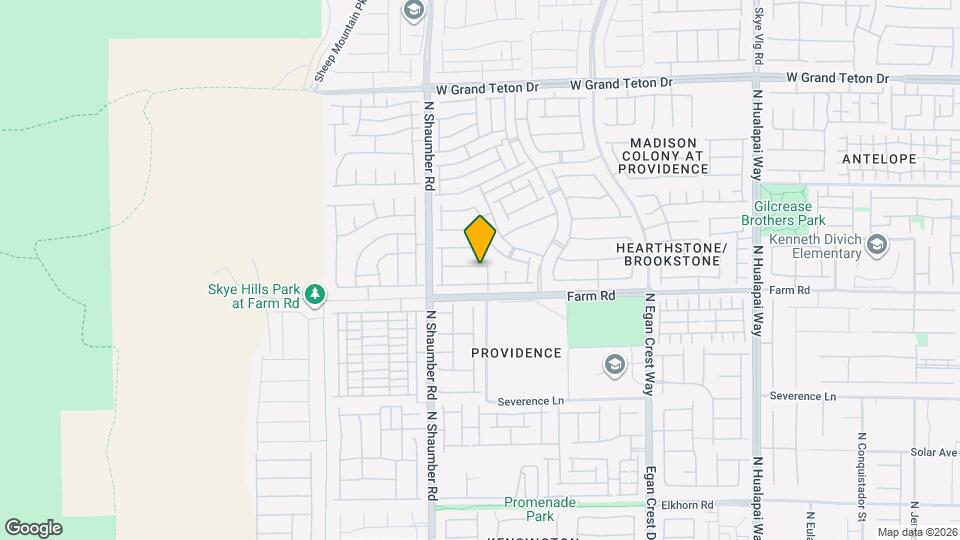 10613 Sand Mountain Ave Map and Location Details