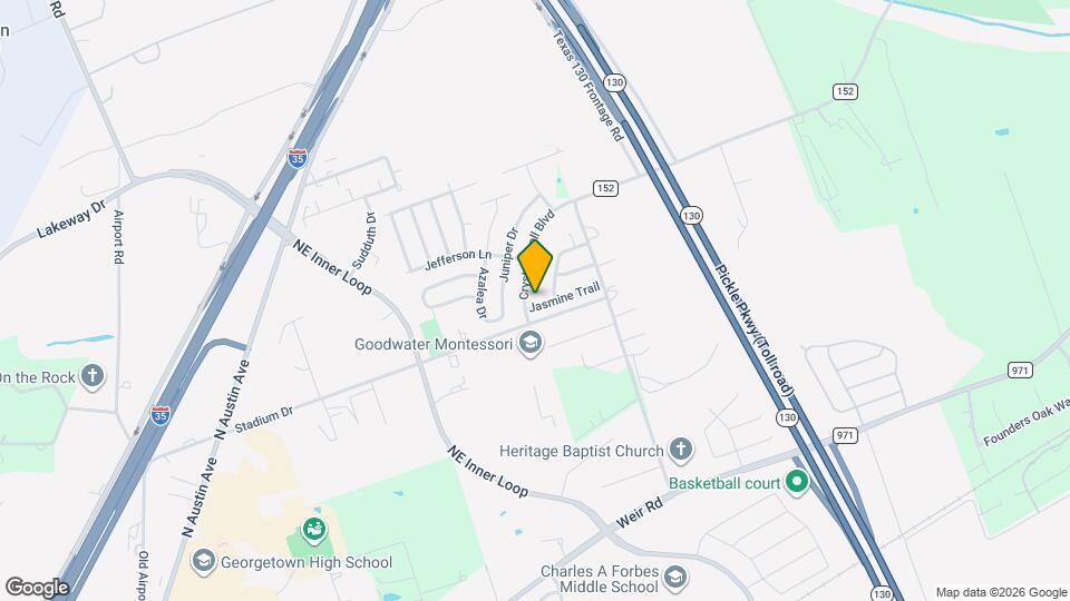 803 Jasmine Trail Map and Location Details