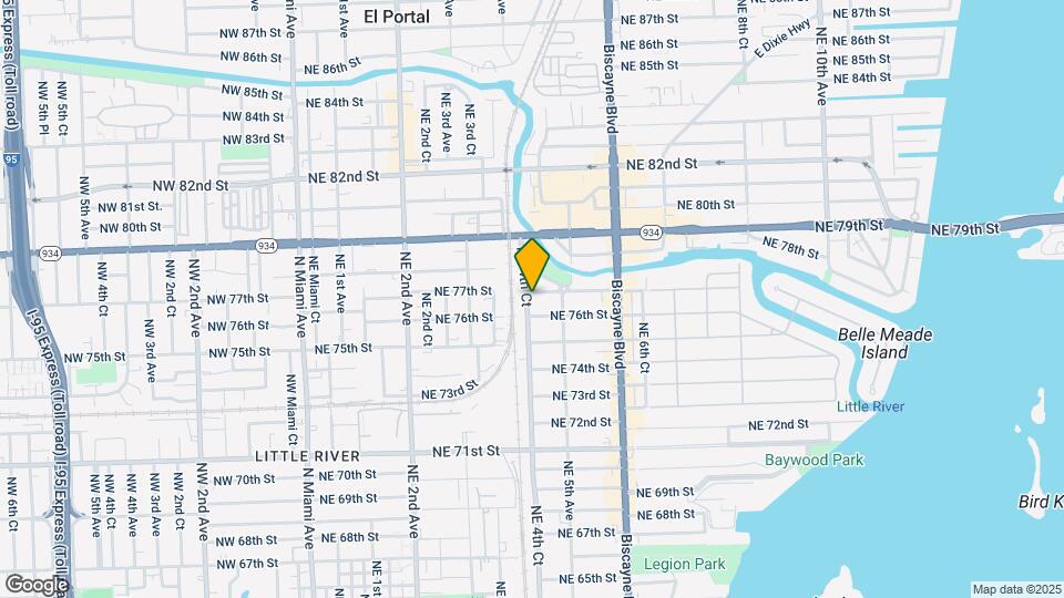 7675 NE 4th Ct Mapa y Detalles de la Ubicación