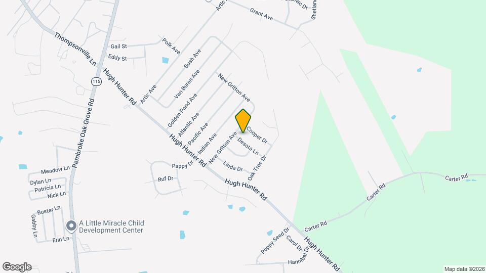 907 Desota Ln Map and Location Details