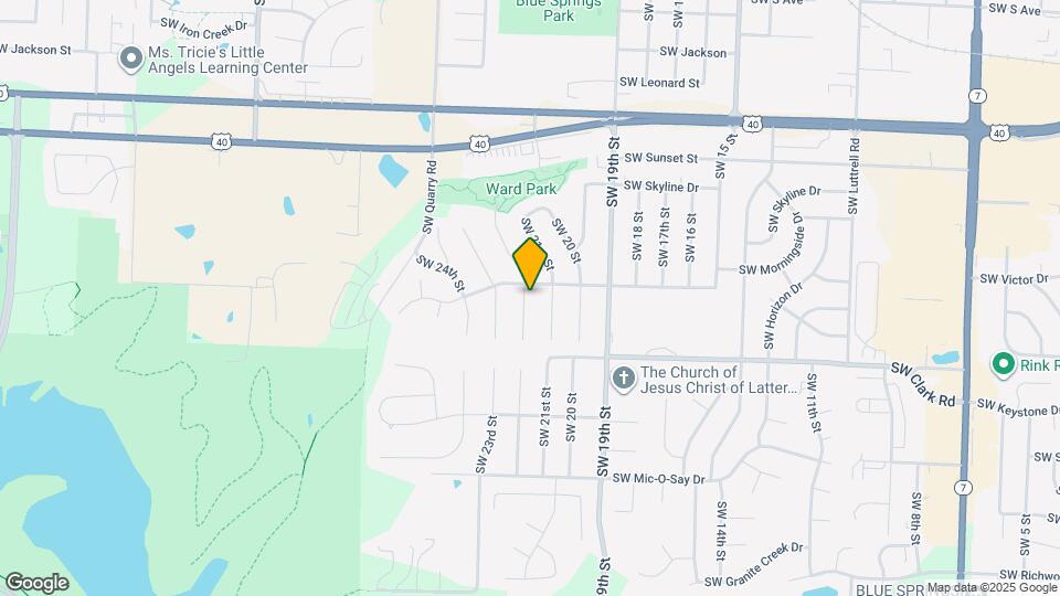 1300 SW 22nd St Map and Location Details