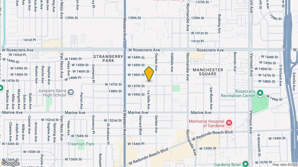 1629 W 147th St Map and Location Details