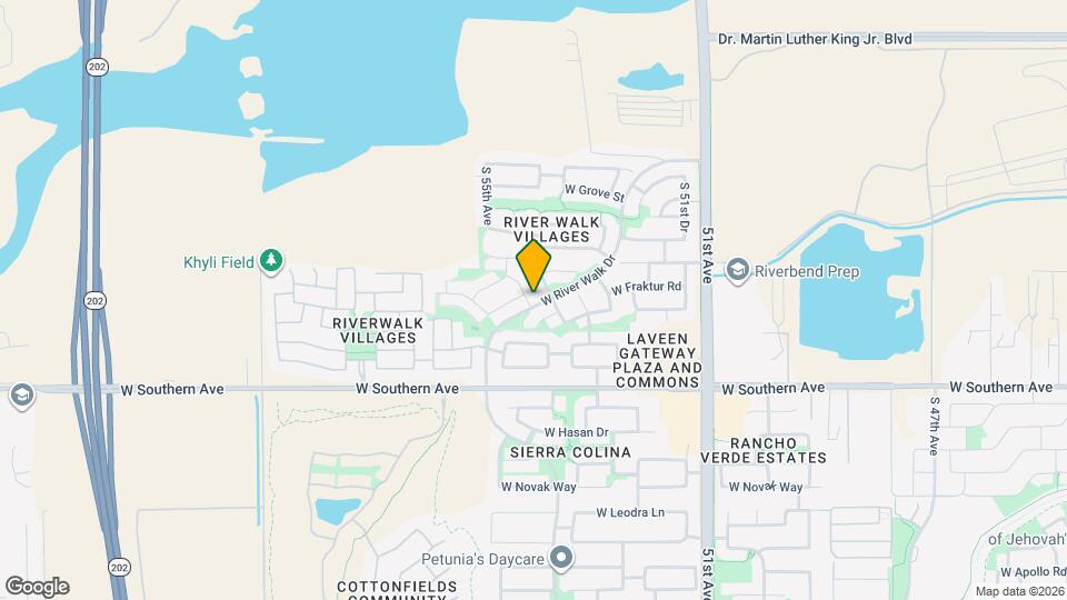 5623 S 54th Dr Map and Location Details