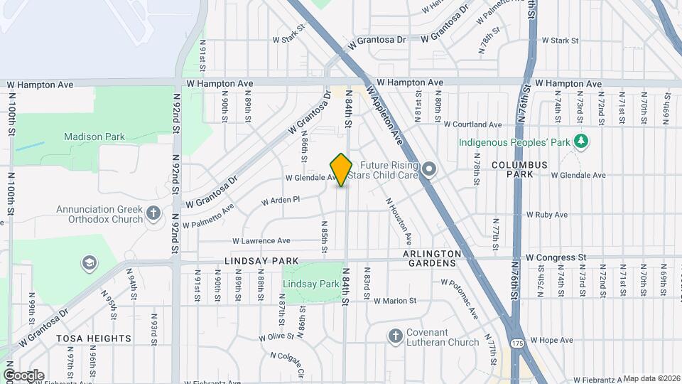 4539 N 84th St Map and Location Details