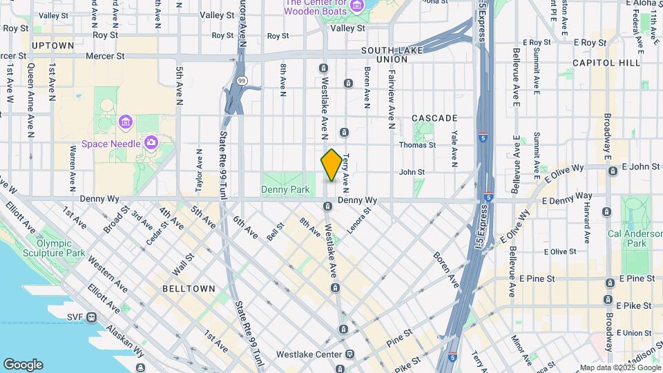 120 Westlake Ave N Map and Location Details
