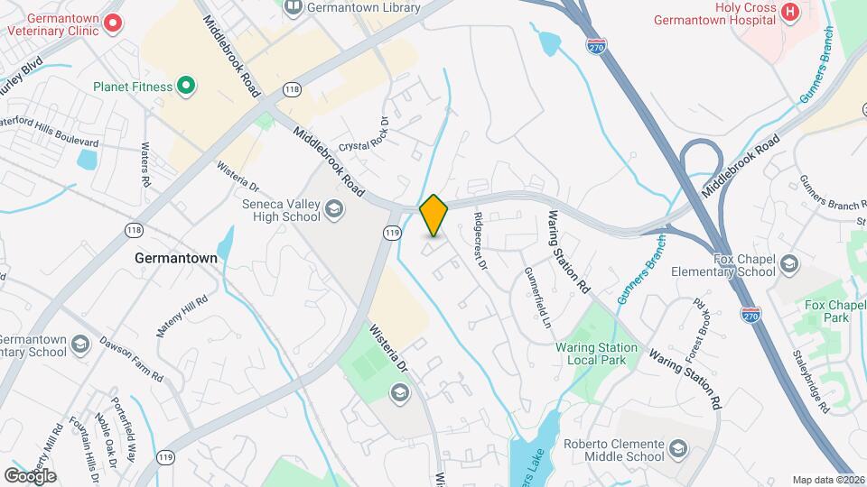 23 Cross Ridge Ct Map and Location Details