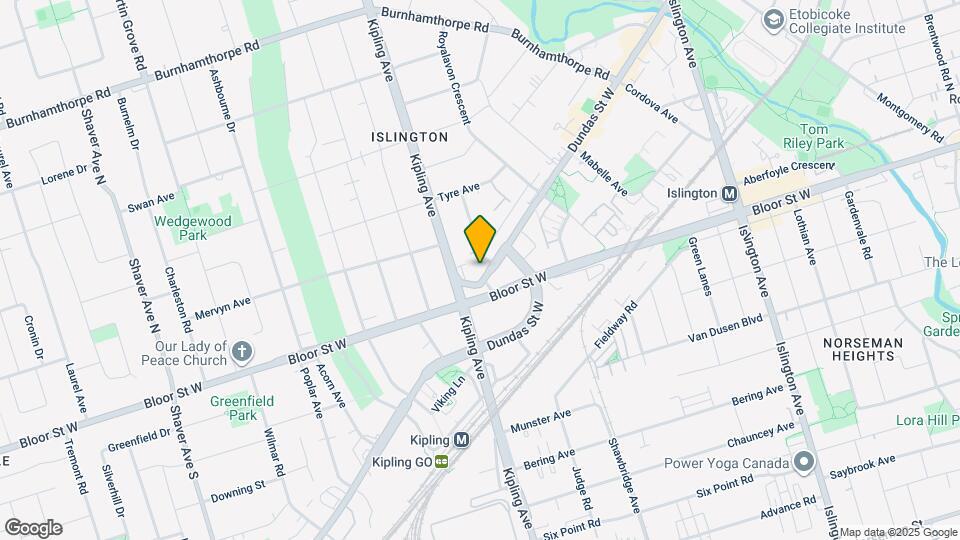 5176 Dundas St W Map and Location Details