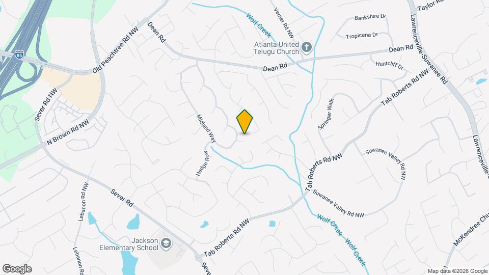 2117 Gatwick Dr Map and Location Details