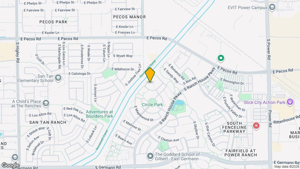 4053 E Thunderheart Ct Map and Location Details