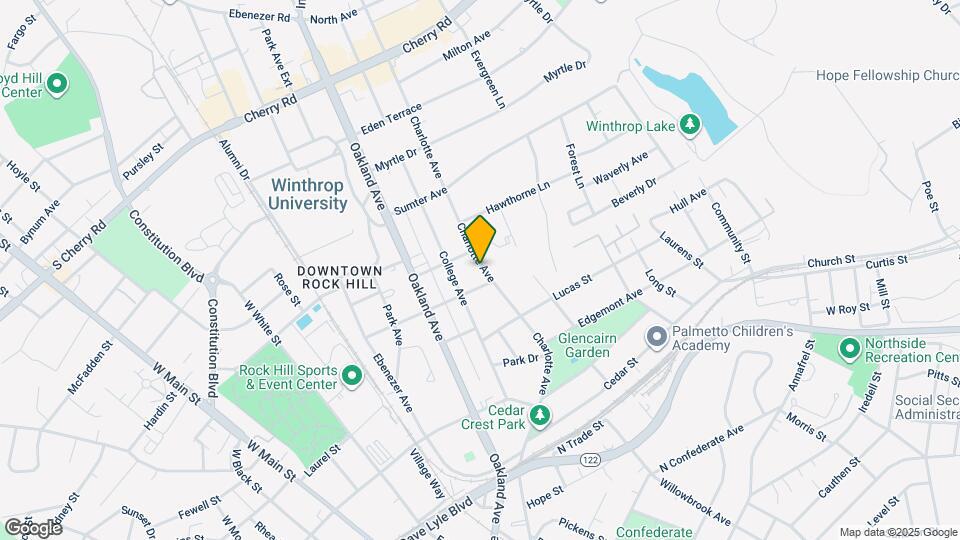 415 Charlotte Ave Mapa y Detalles de la Ubicación