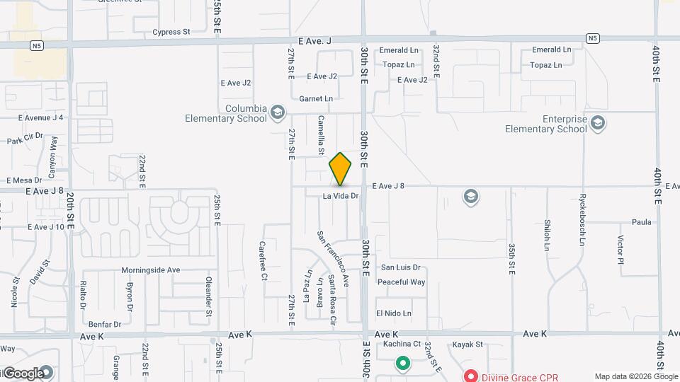 2835 La Vida Dr Map and Location Details