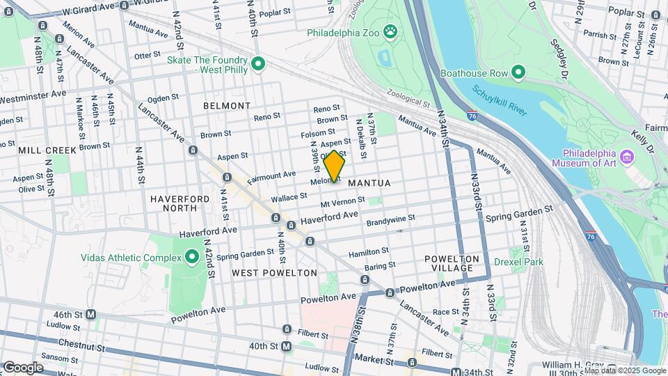 3837 Wallace St Map and Location Details