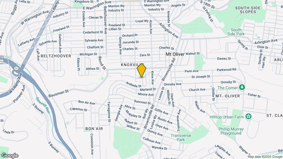 224 Mathews Ave Map and Location Details