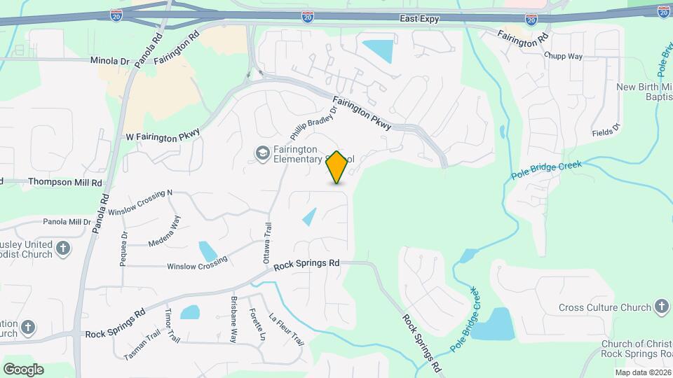 3060 Aberdeen Way Mapa y Detalles de la Ubicación