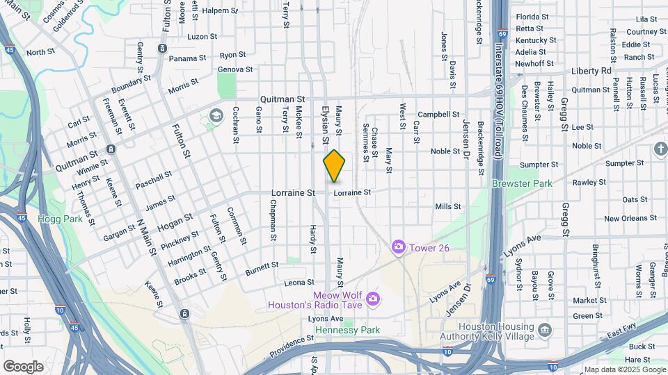 1905 Maury St Map and Location Details