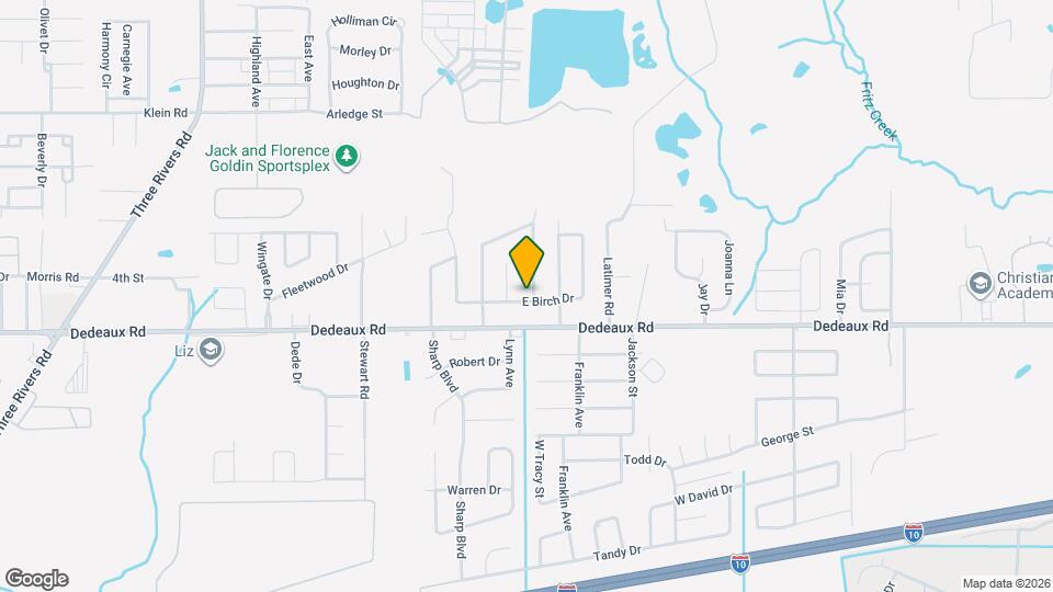 2409 E Birch Dr Mapa y Detalles de la Ubicación