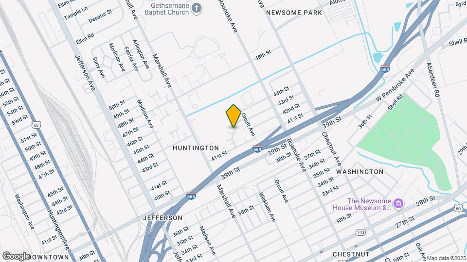4247 Newsome Dr Map and Location Details