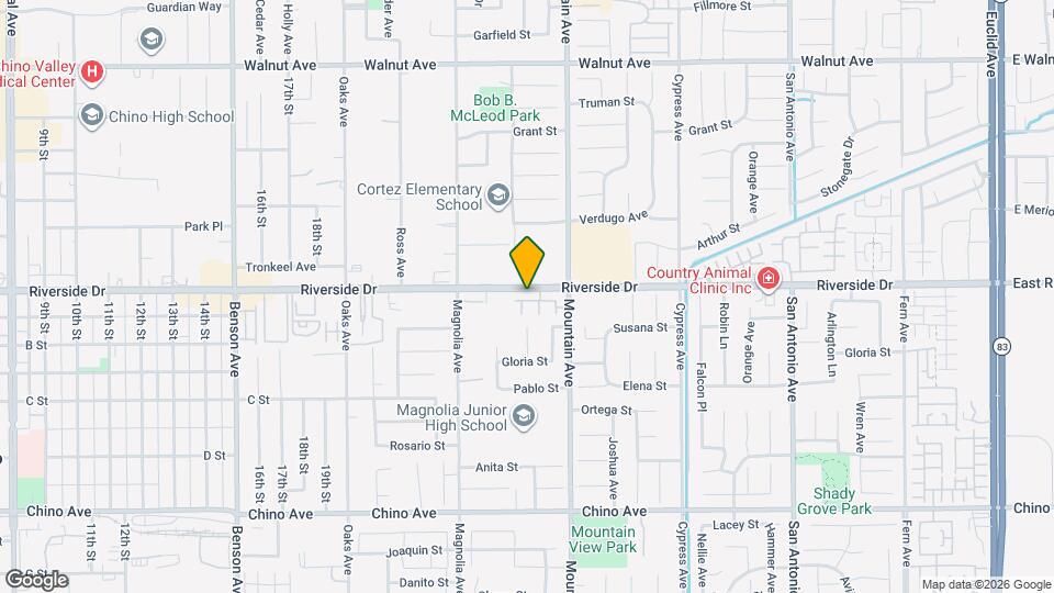 6234 Meadowlark St Map and Location Details