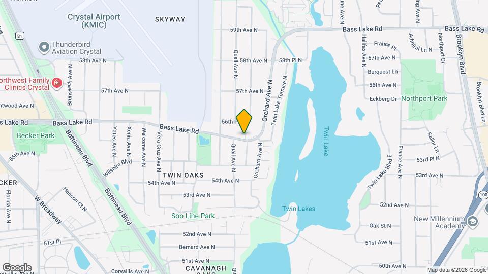 4912 Bass Lake Rd, Unit 2 Mapa y Detalles de la Ubicación