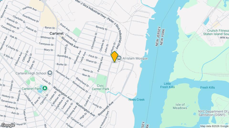 1 Fitch St Map and Location Details