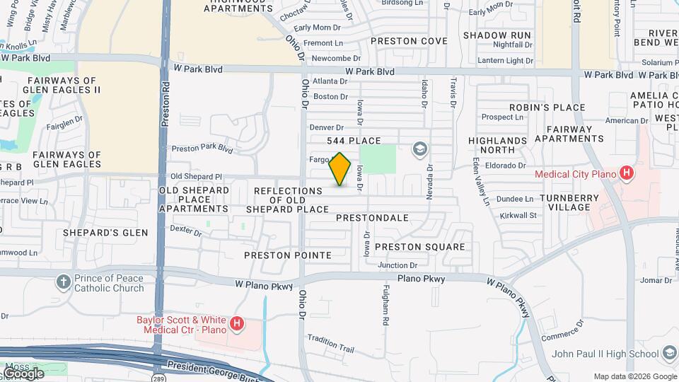 4517 Hartford Dr Map and Location Details