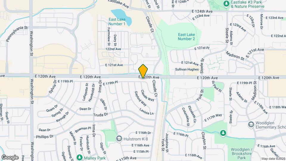 2141 E 119th Pl Map and Location Details