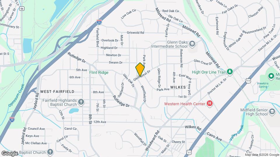 801 Westfield Dr Map and Location Details
