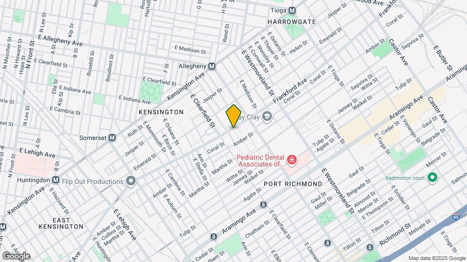 3129 Frankford Ave Map and Location Details