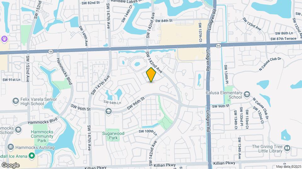 14311 SW 96th St Map and Location Details