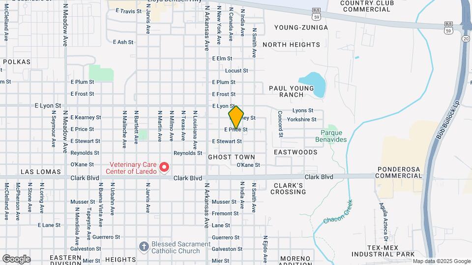 3005 E Price St Map and Location Details
