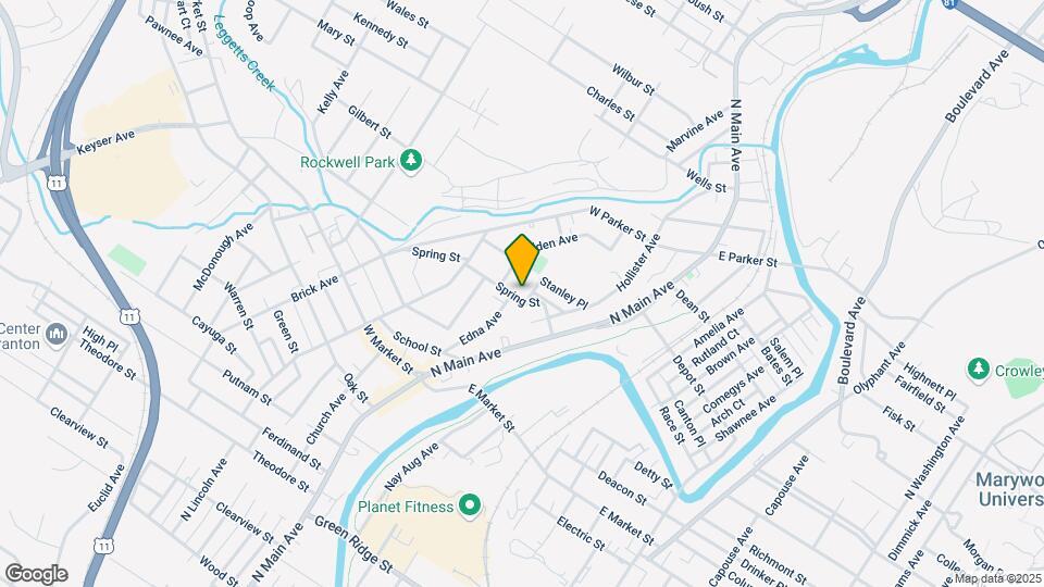 2105 Belmont Ter, Unit 1 Map and Location Details
