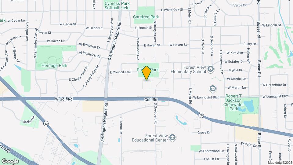 546 E Windgate Ct Map and Location Details