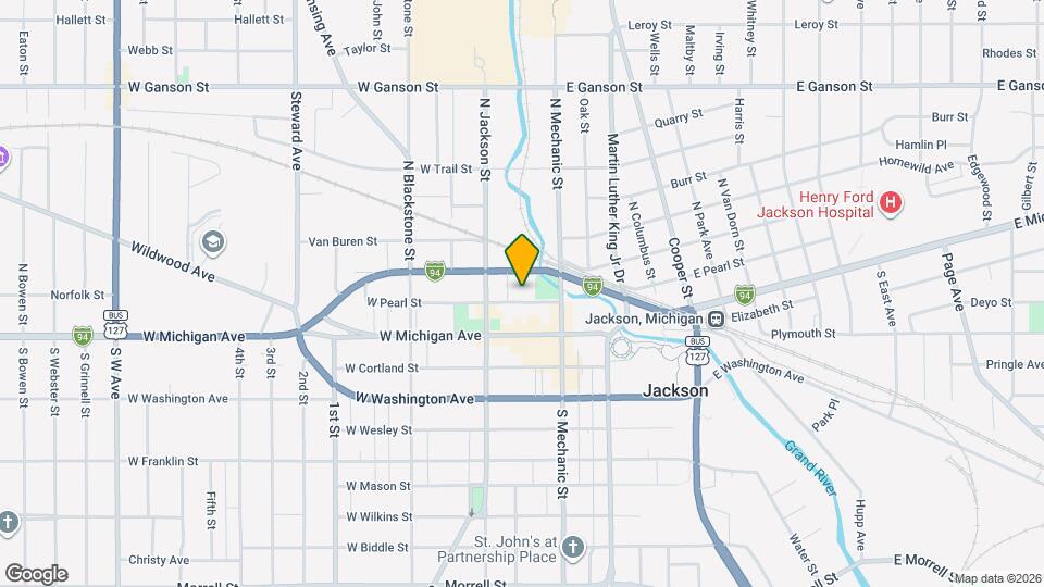 142 W Pearl St Map and Location Details