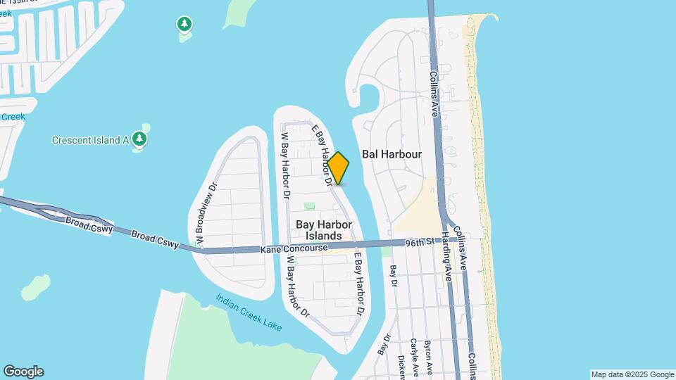 9901 E Bay Harbor Dr Map and Location Details