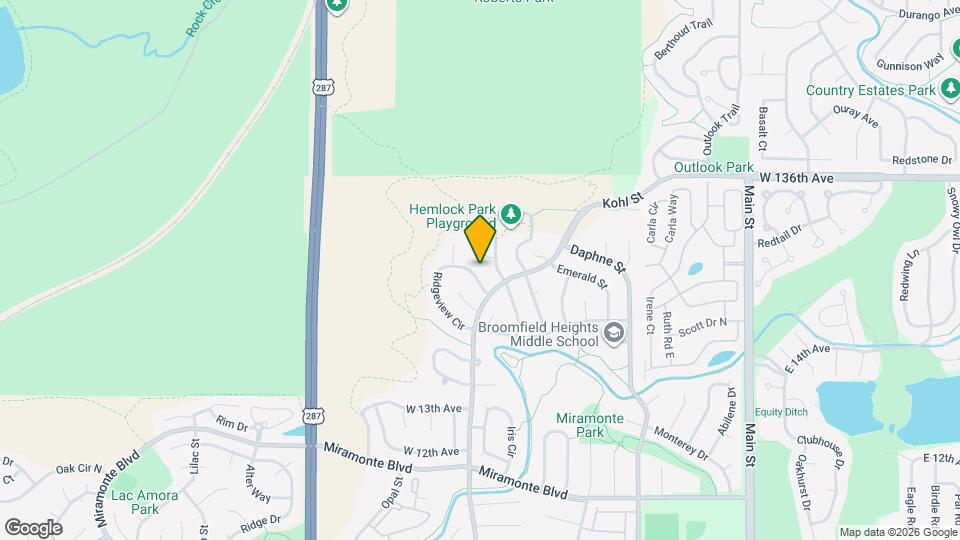 1177 Ridgeview Cir Map and Location Details
