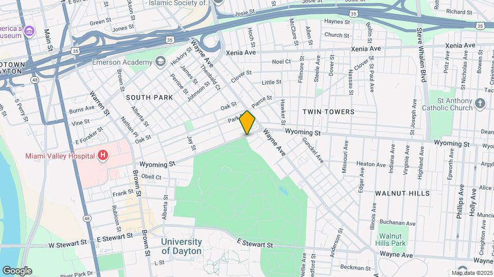 554 Wyoming St Mapa y Detalles de la Ubicación