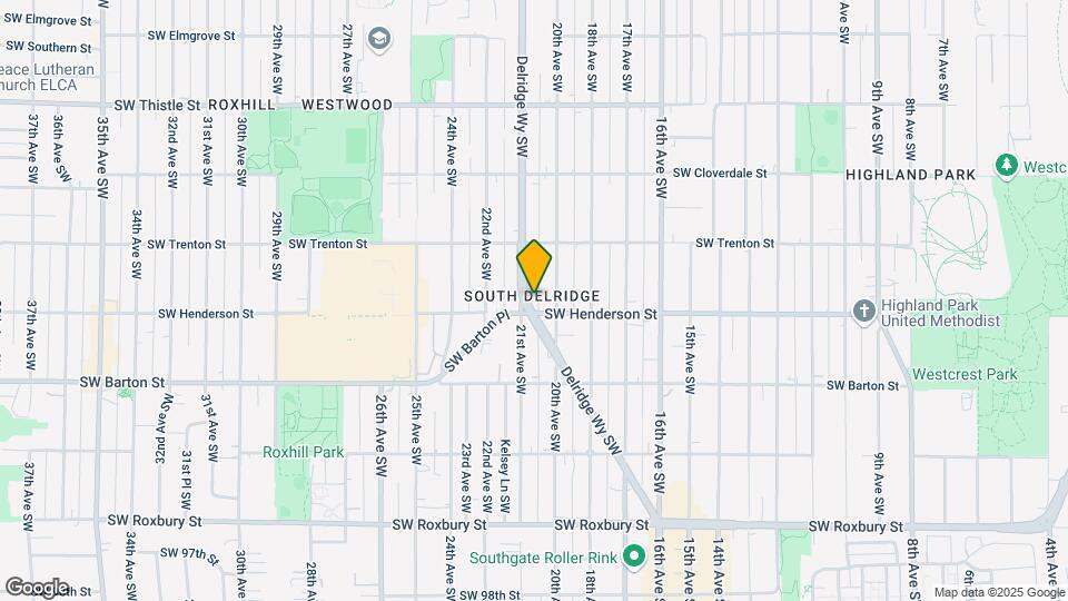 Delridge Heights Mapa y Detalles de la Ubicación