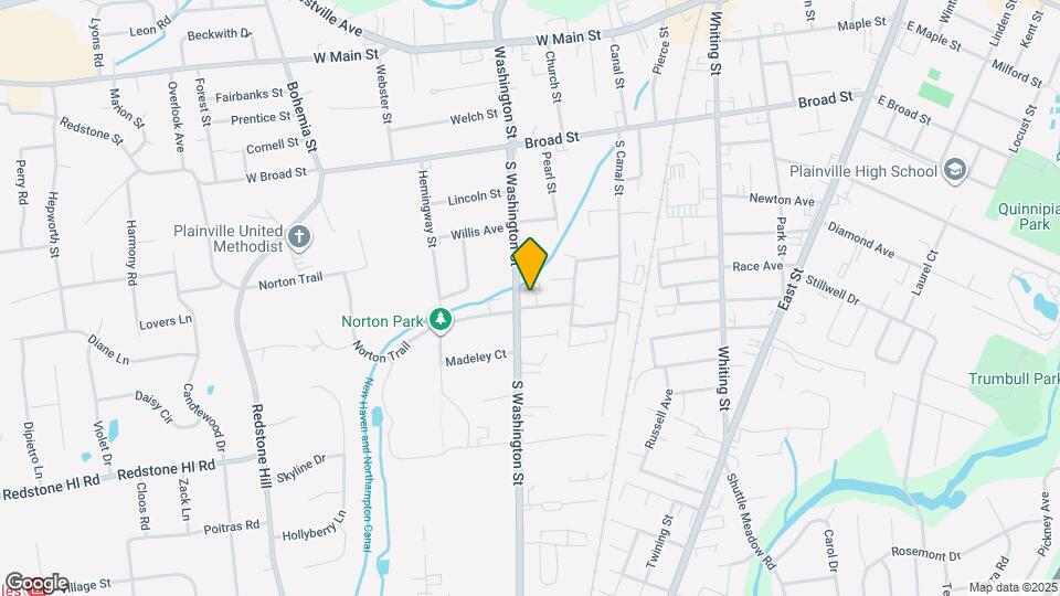 114 S Washington St Map and Location Details