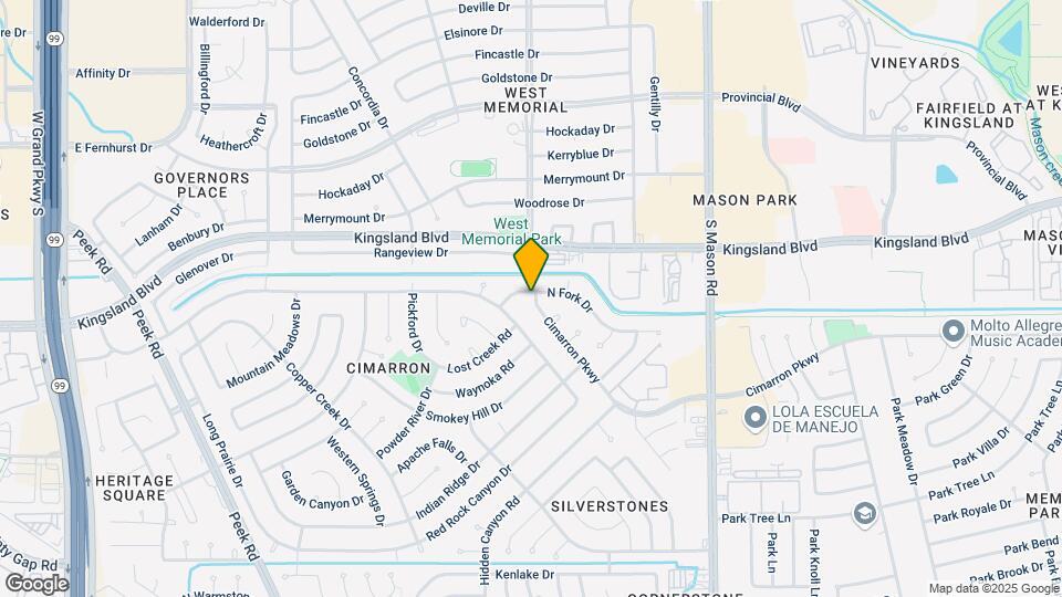 22303 N Fork Dr Map and Location Details
