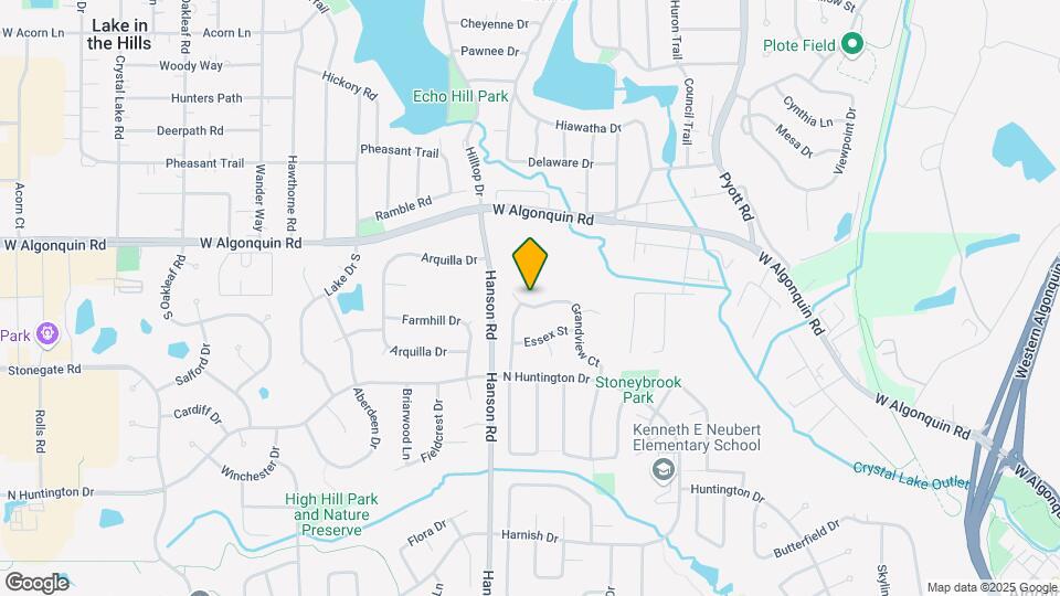1418 Grandview Ct Map and Location Details