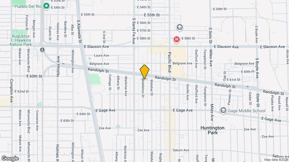6124 Middleton St Map and Location Details